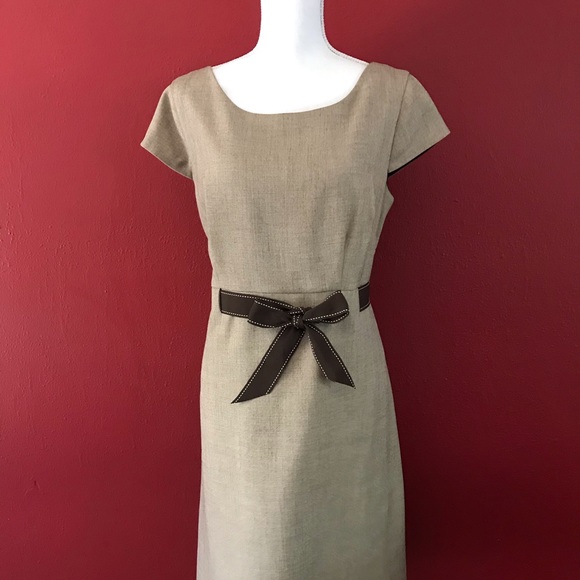 Gently worn Brown Studio I Dress Sz. 16 - Picture 1 of 12